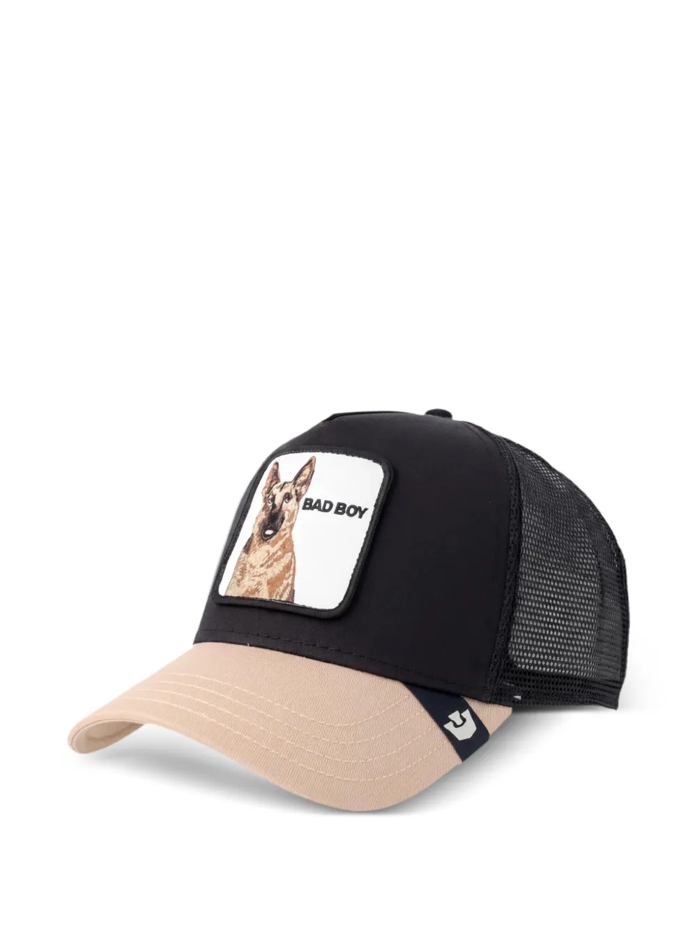 GOORIN BROS The Bad Boy square-patch baseball cap - Nero