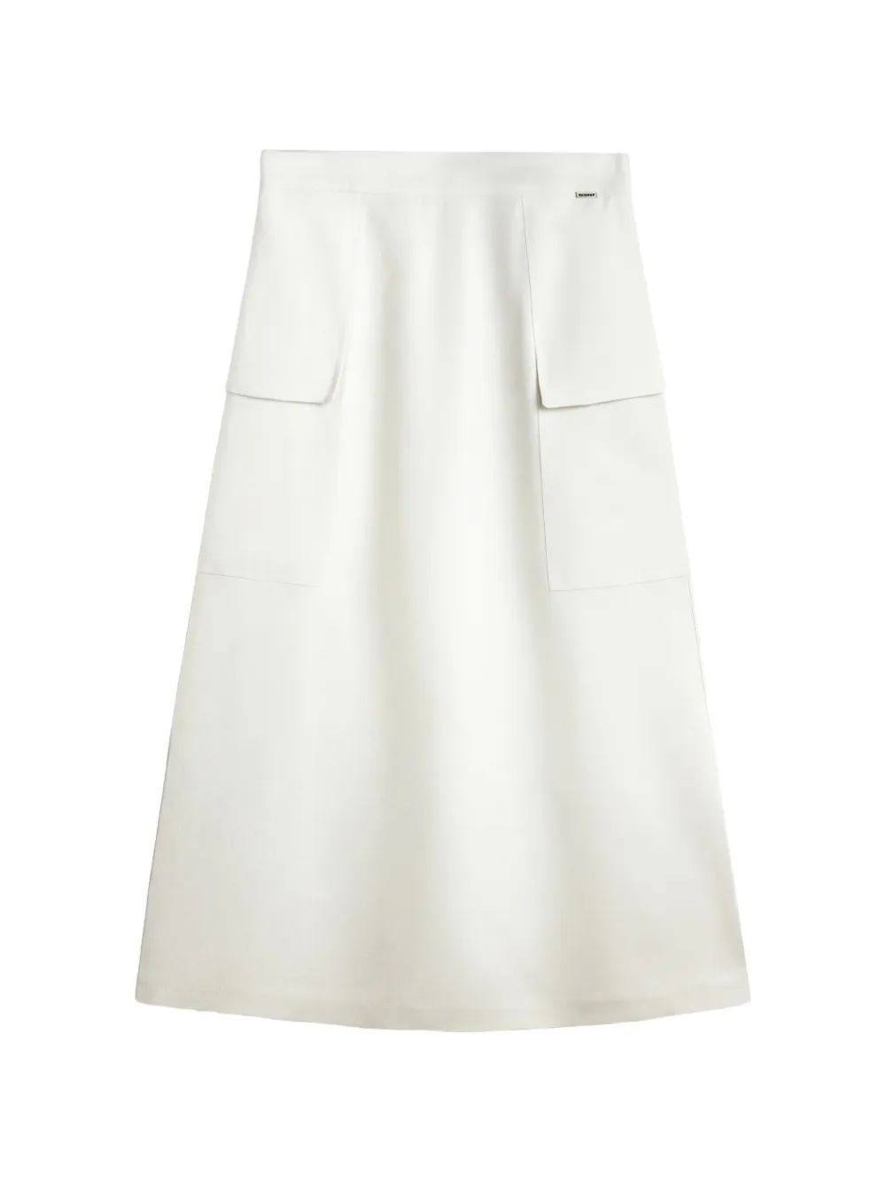 Ecoalf Joy pocket midi skirt - Nude