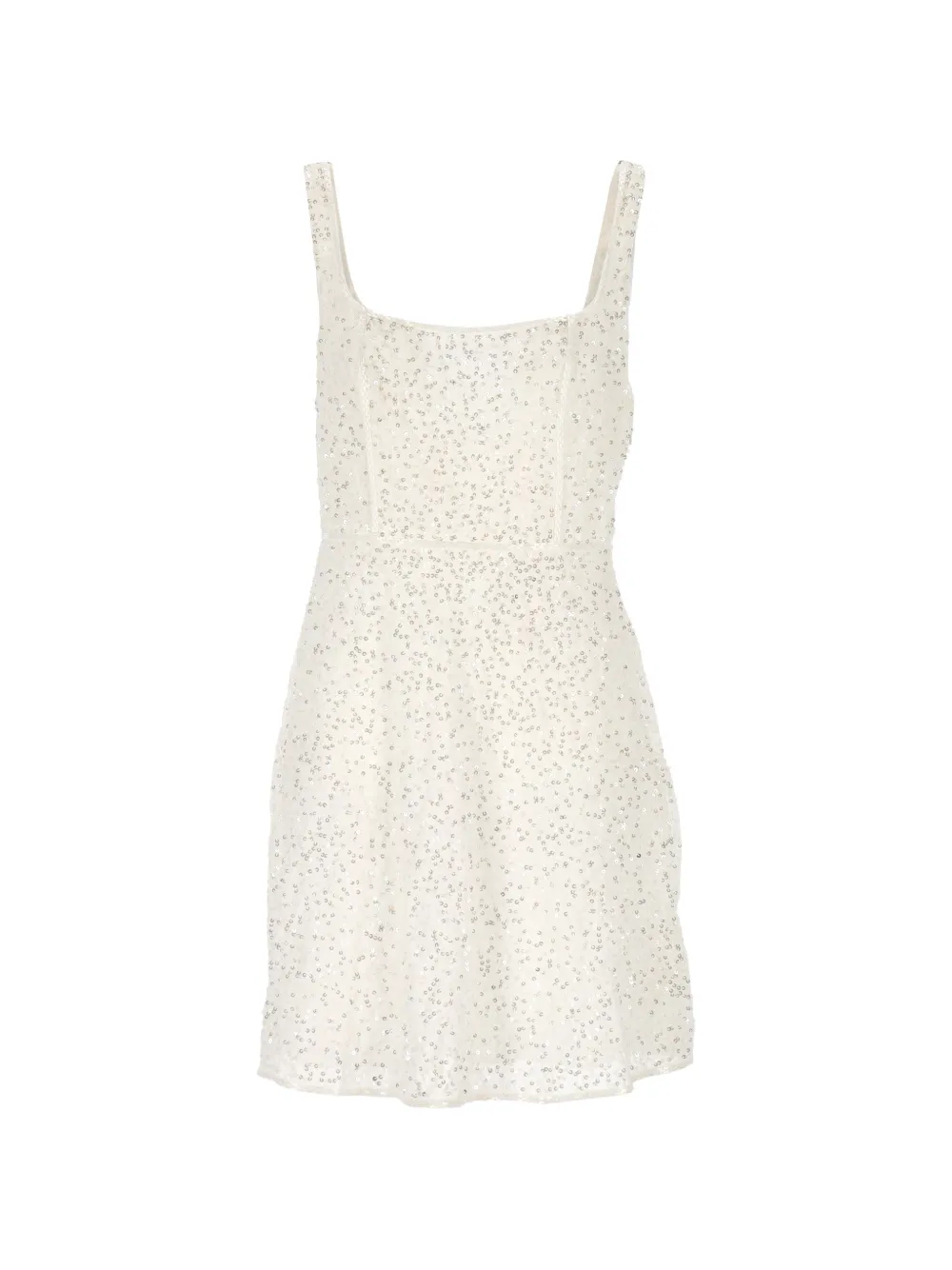 Rixo sequin-embellished sleeveless dress - Bianco