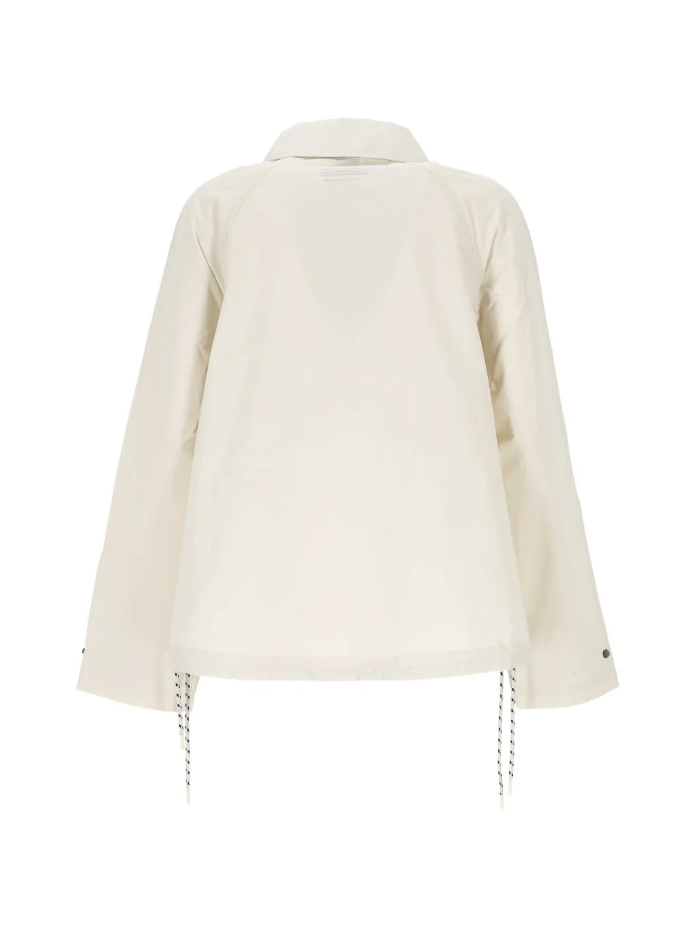 Ecoalf Jack met trekkoord en raglan mouwen Beige