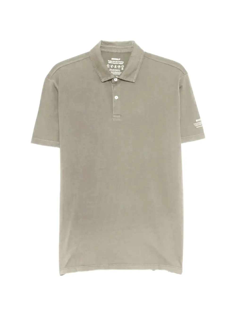 Ecoalf button polo shirt - Toni neutri
