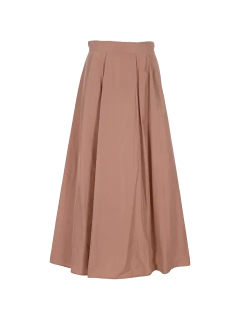 Marella pleated A-line skirt