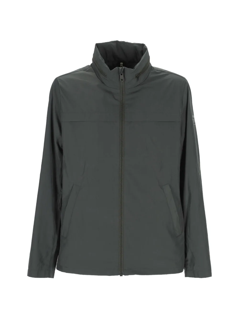 Ecoalf Beni high-neck zip-up jacket - Grau