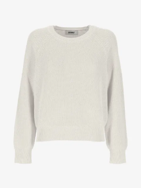 Ecoalf ribbed-knit raglan-sleeve sweater
