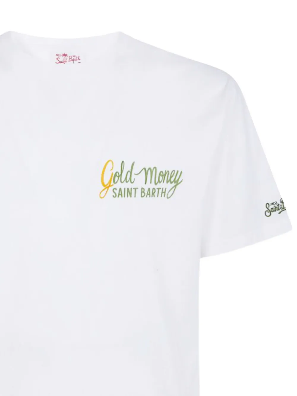 MC2 Saint Barth Portland T-shirt met print Wit