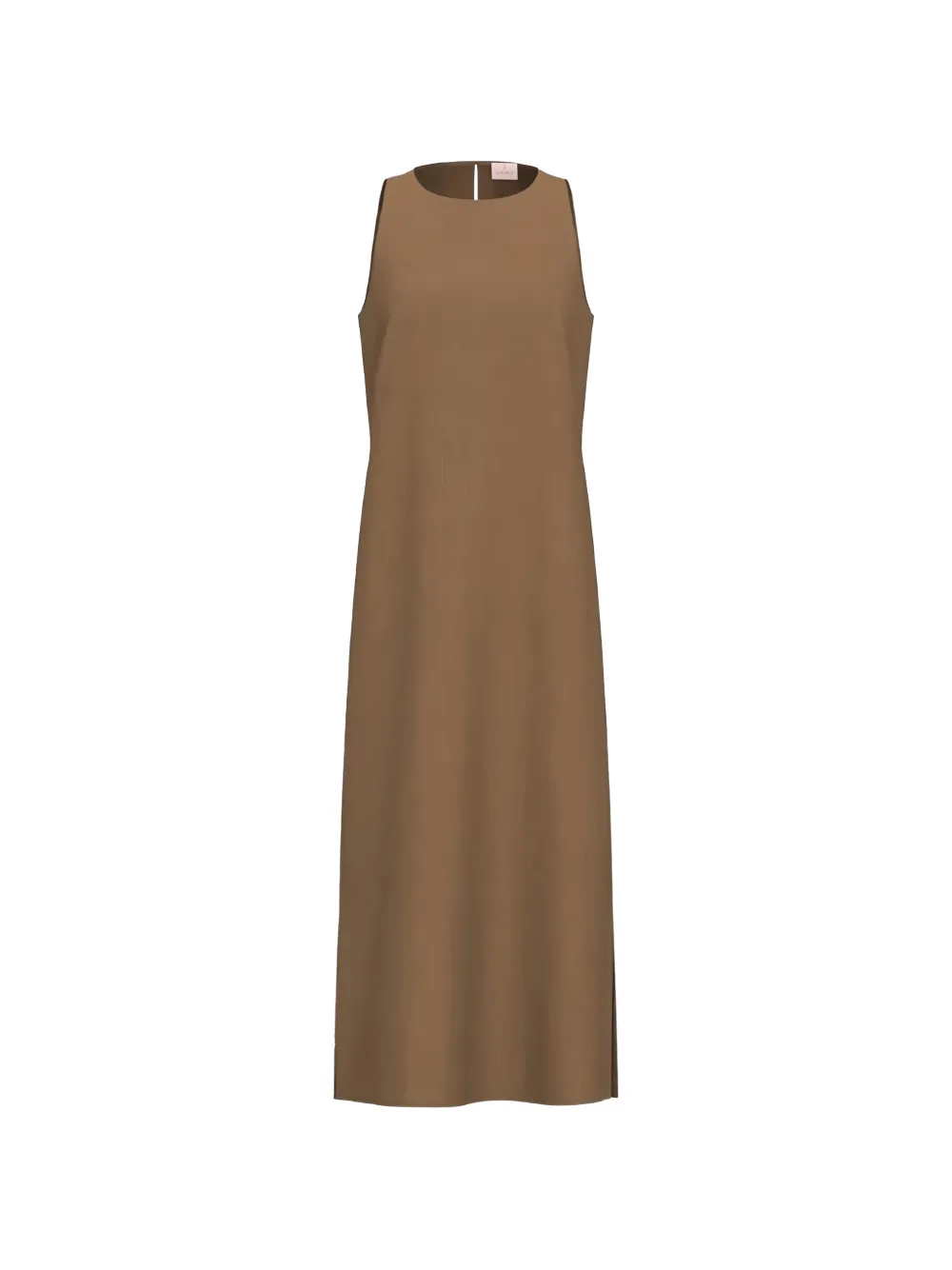 EMME sleeveless side-slit maxi dress - Braun