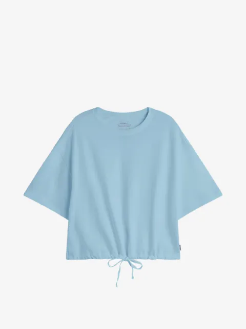 Ecoalf Neiva drawstring-hem T-shirt