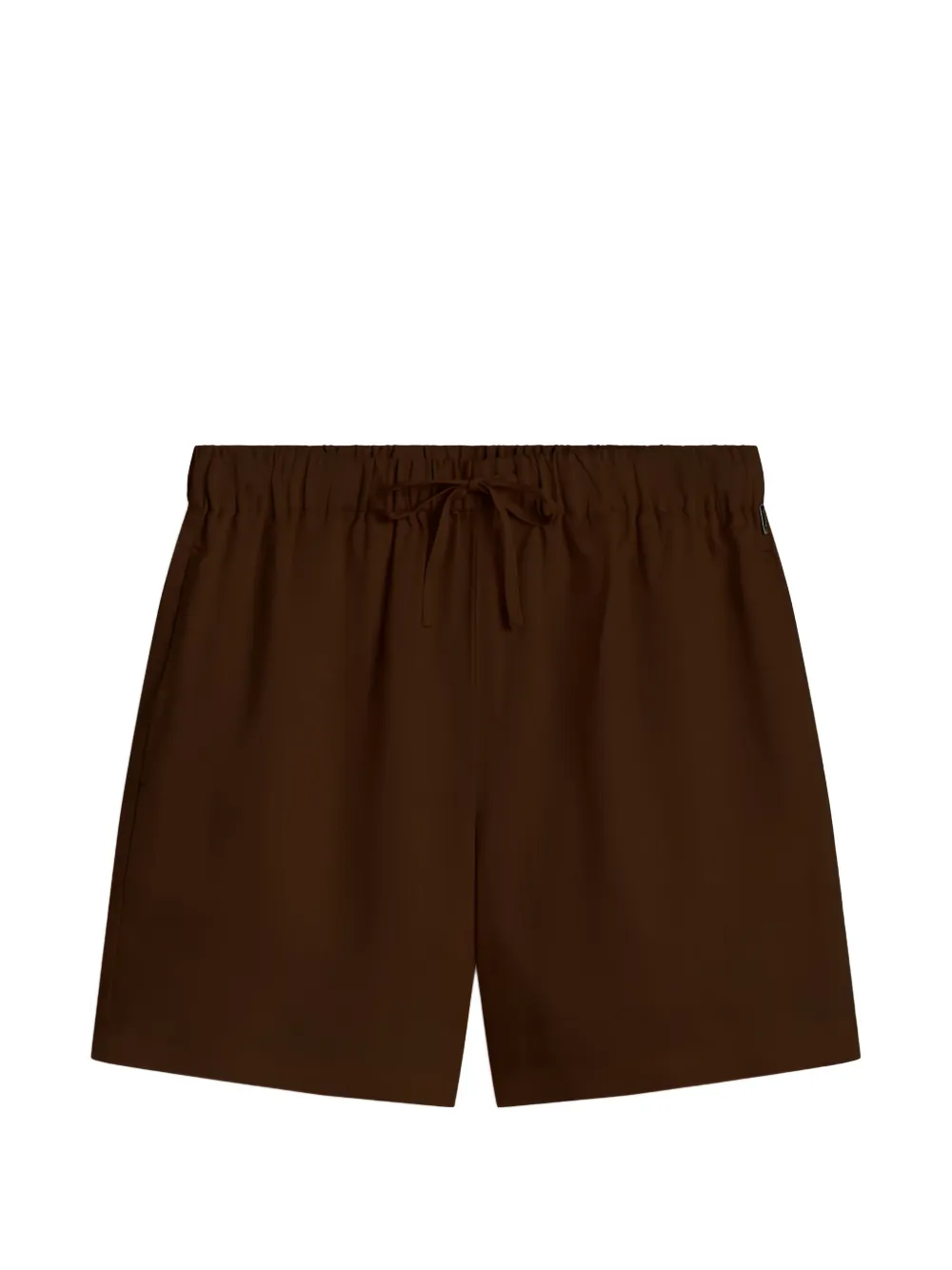 Ecoalf drawstring elasticated-waist shorts - Marrone