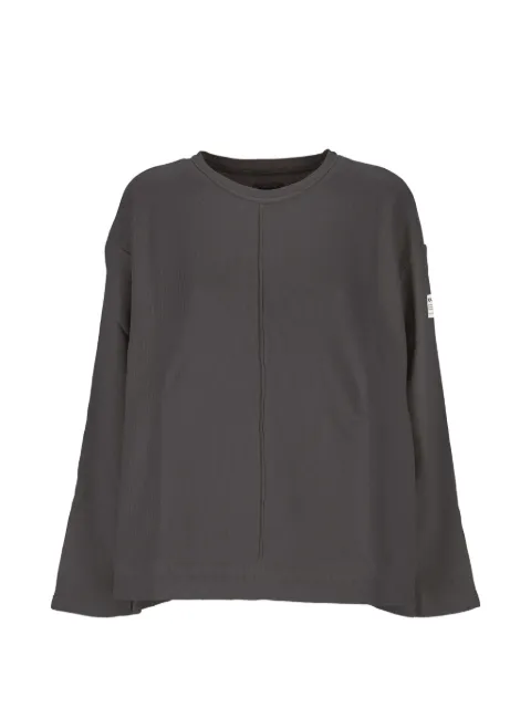 Ecoalf exposed-seam logo-patch sweater