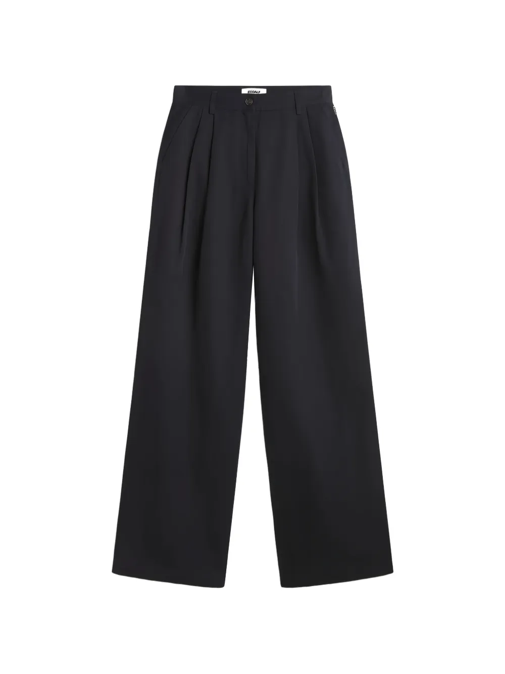 Ecoalf Miel pleated wide-leg trousers - Blu