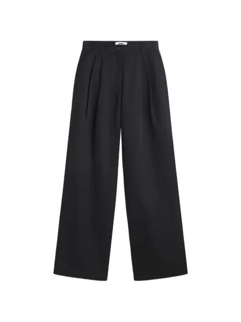 Ecoalf Miel pleated wide-leg trousers
