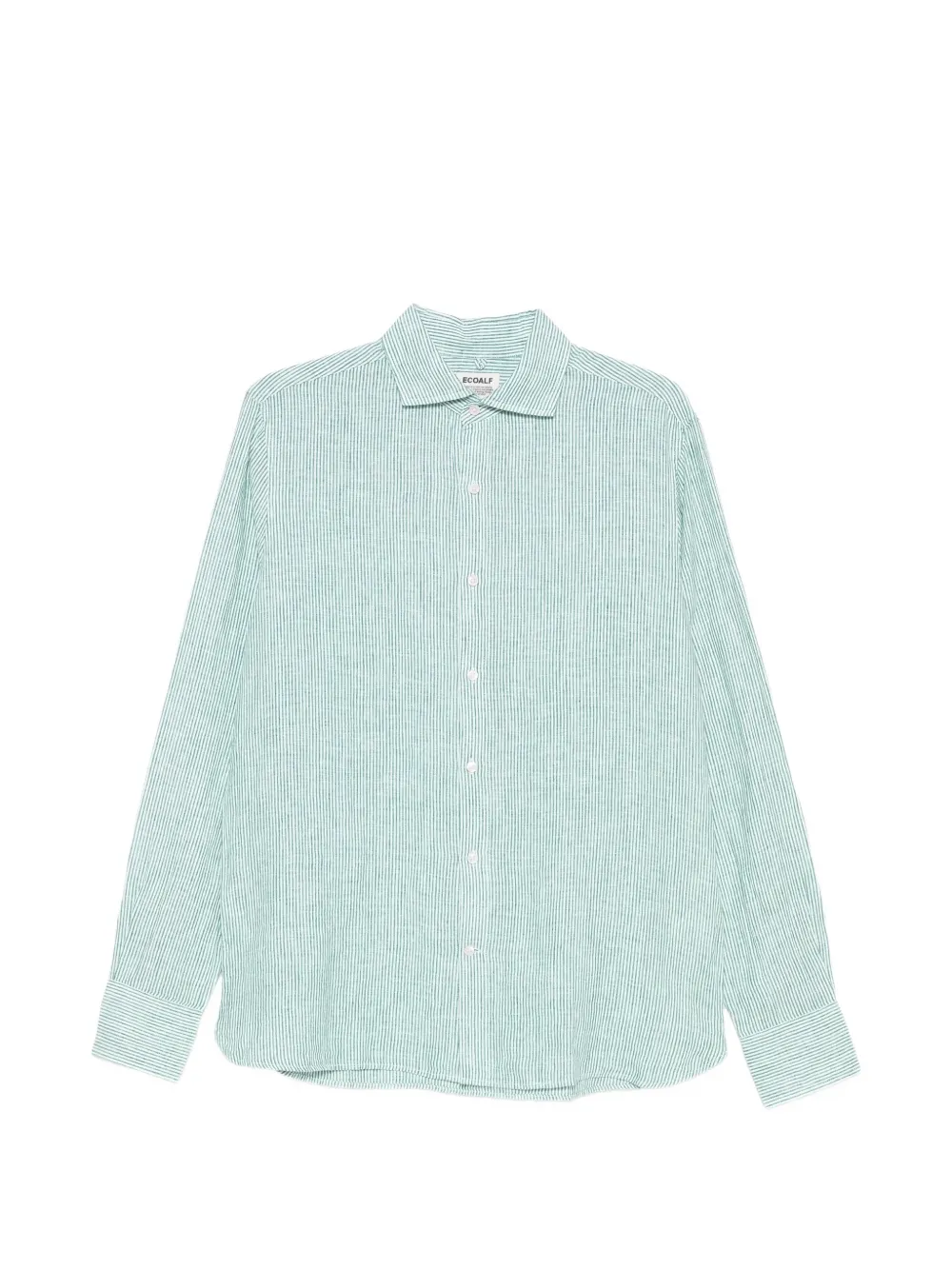 Ecoalf Alfredo striped shirt - Verde