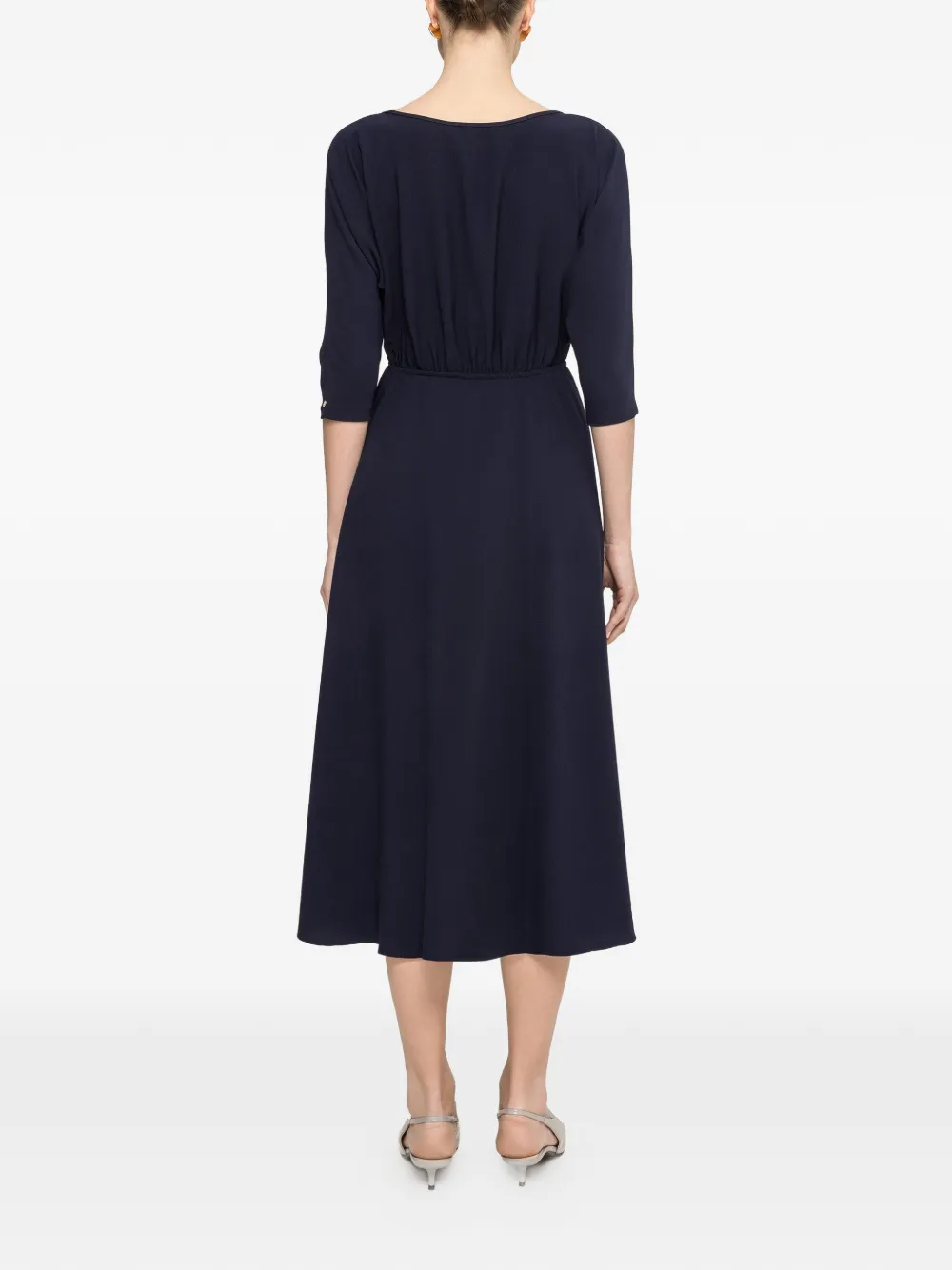 NISSA Midi-jurk met pareldetail Blauw