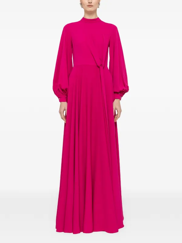 high neck dress NISSA high-neck Maxi | Pink Lace Dress Size:10 Dark Hunter Green My Colourful Wedding Dress! The high neckline delivers