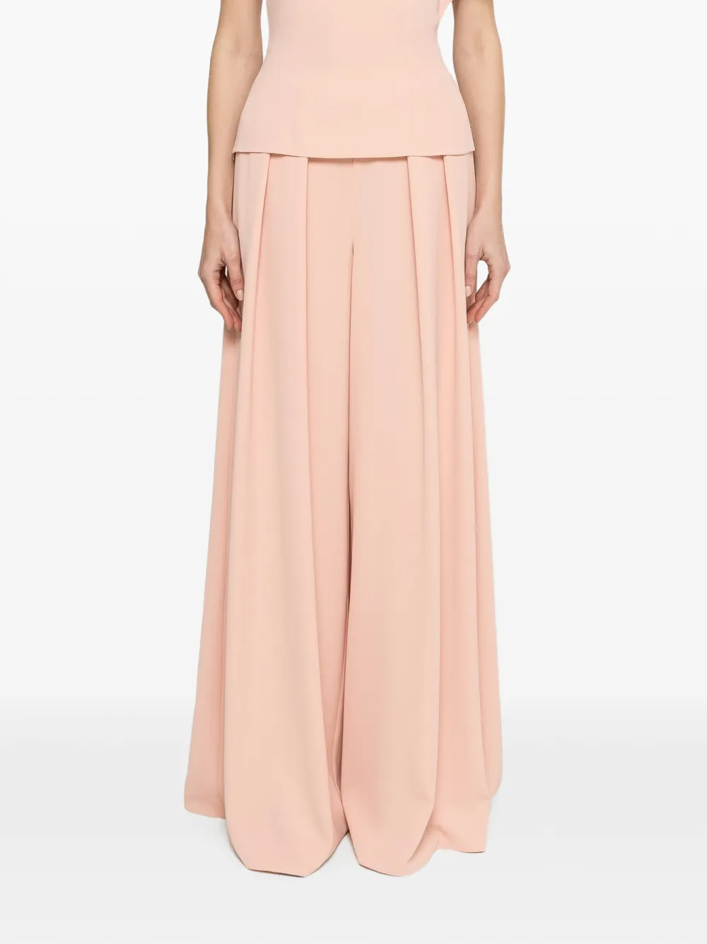 NISSA high-rise pallazo trousers - Rosa