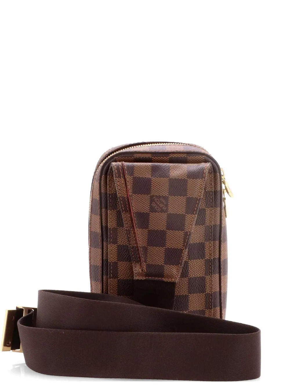 Louis Vuitton Pre-Owned Geronimos Waist Bag Damier belt bag - Marrone