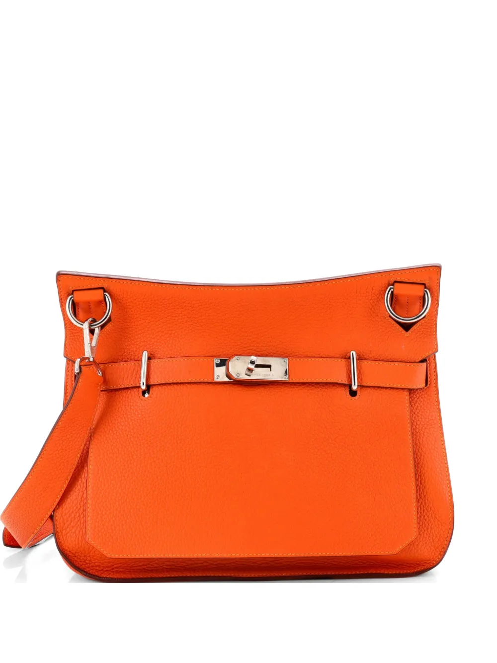 Hermès Pre-Owned Jypsiere Bag Clemence 34 crossbody bag - Arancione