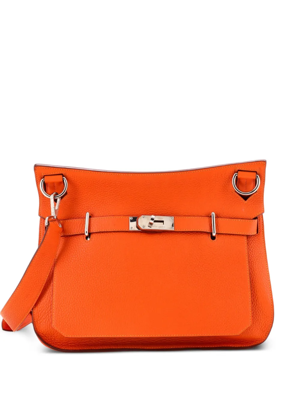 Hermès Pre-Owned Jypsiere Bag Clemence 34 crossbody bag - Arancione