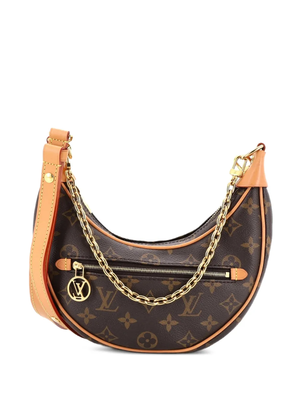 Louis Vuitton Pre-Owned Loop Handbag Monogram Canvas hobo bag - Marrone