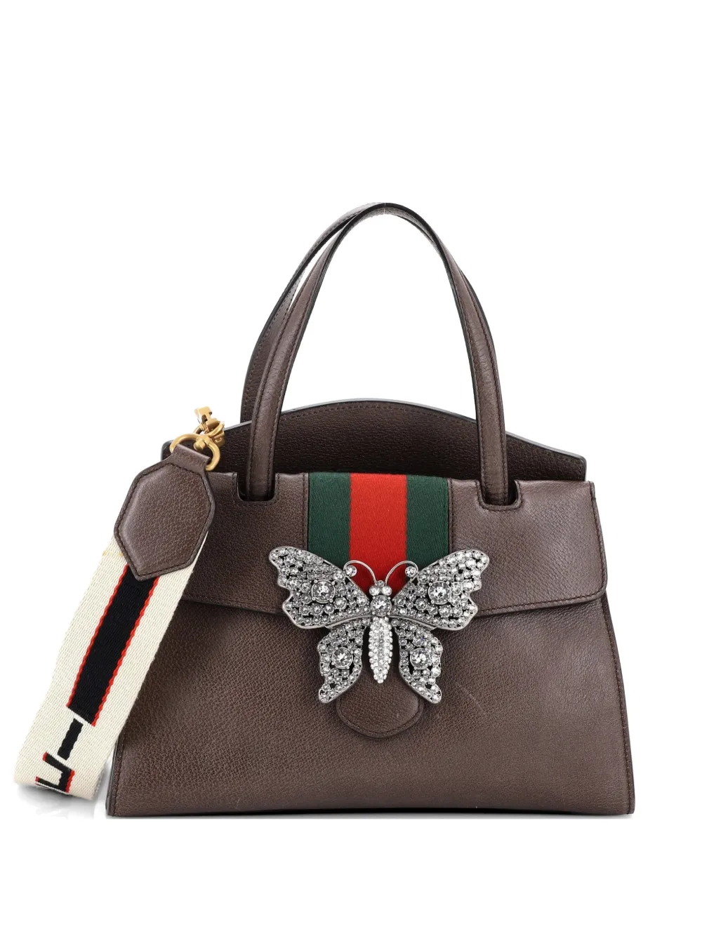 Gucci Pre-Owned Totem Top Handle Bag Leather Medium tote bag - Marrone