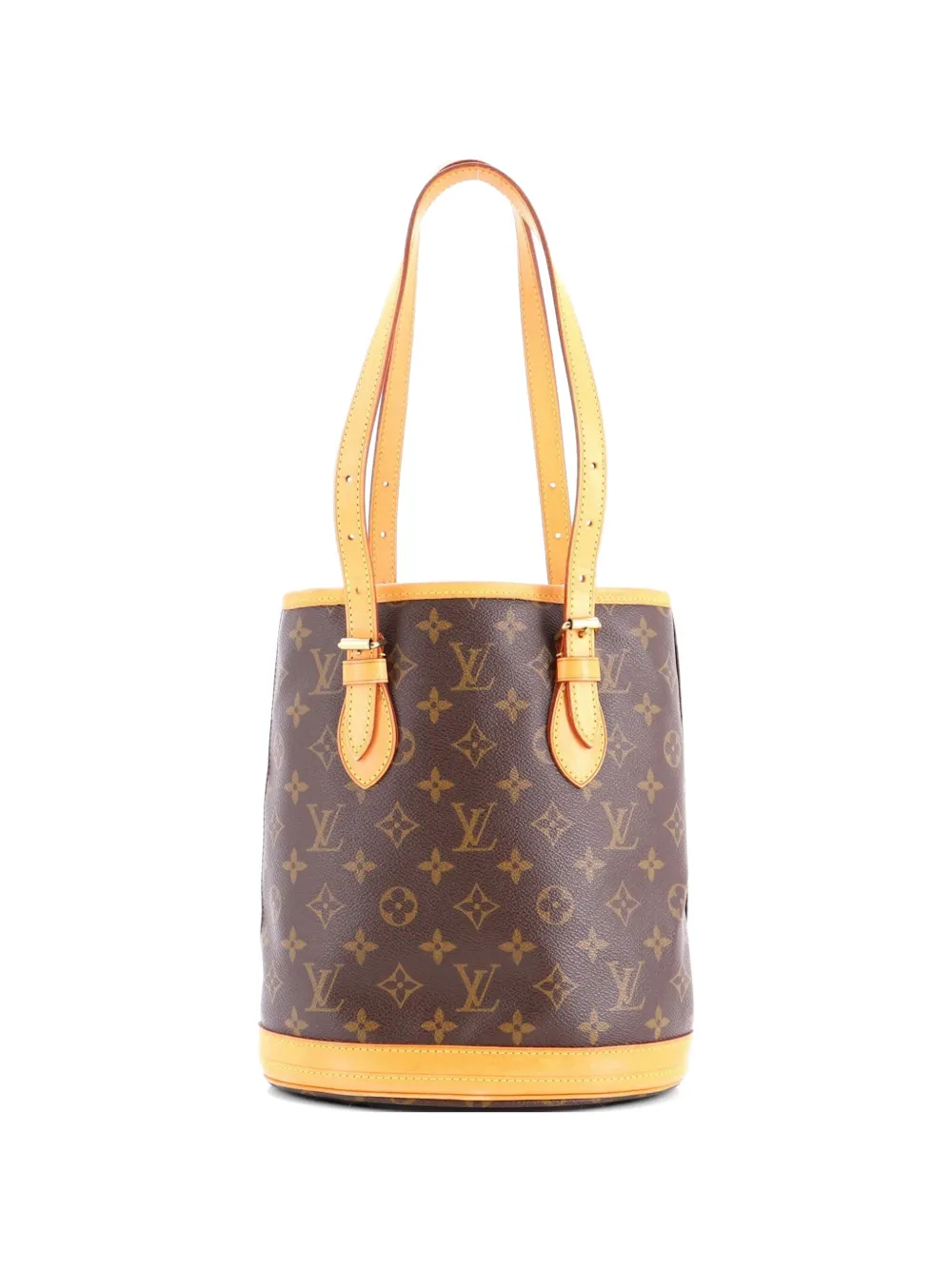 Louis Vuitton Pre-Owned Petit Monogram Canvas bucket bag - Brown