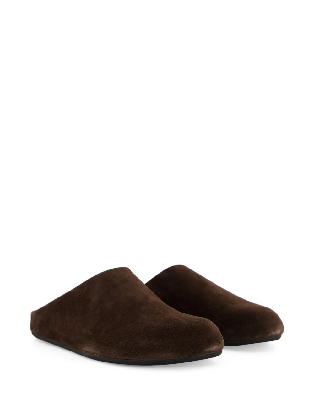 Officine Creative Babouche suede slippers Bruin