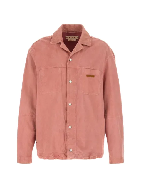 Marni suede shirt