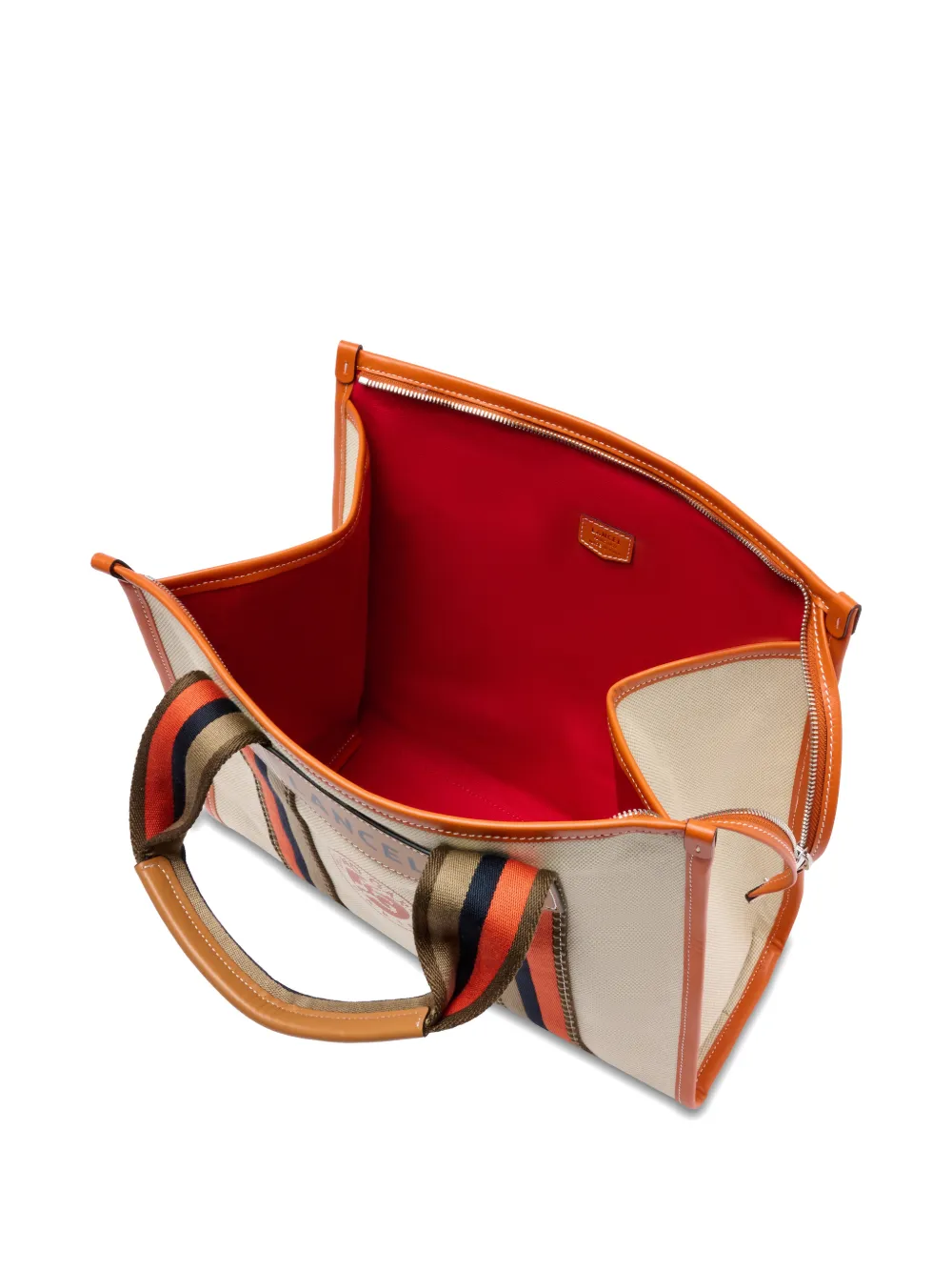 Lancel x OLAND GARROS M SHOPPER MET RITS Beige