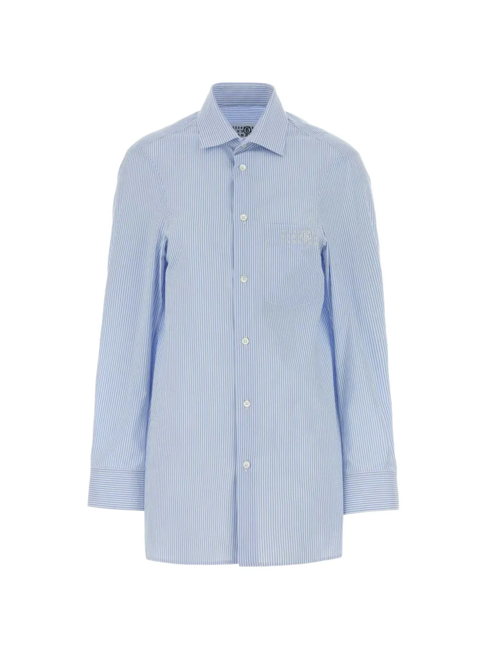 MM6 Maison Margiela long-sleeve shirt - Blu