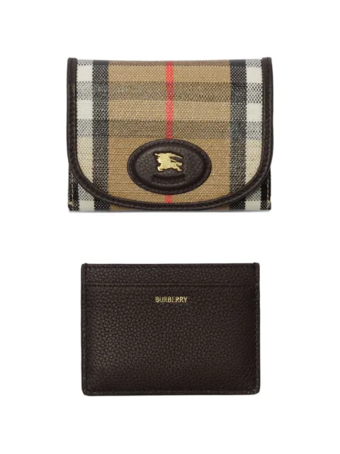 Burberry Highlands coin pouch & card case