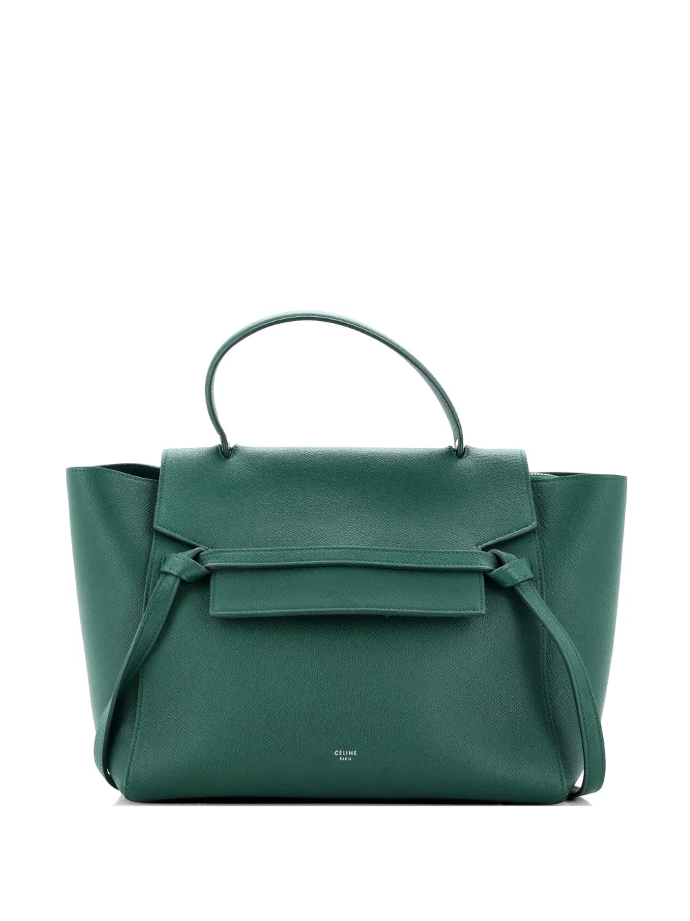 Celine Pre-Owned Belt Bag Textured Leather Mini shoulder bag - Verde
