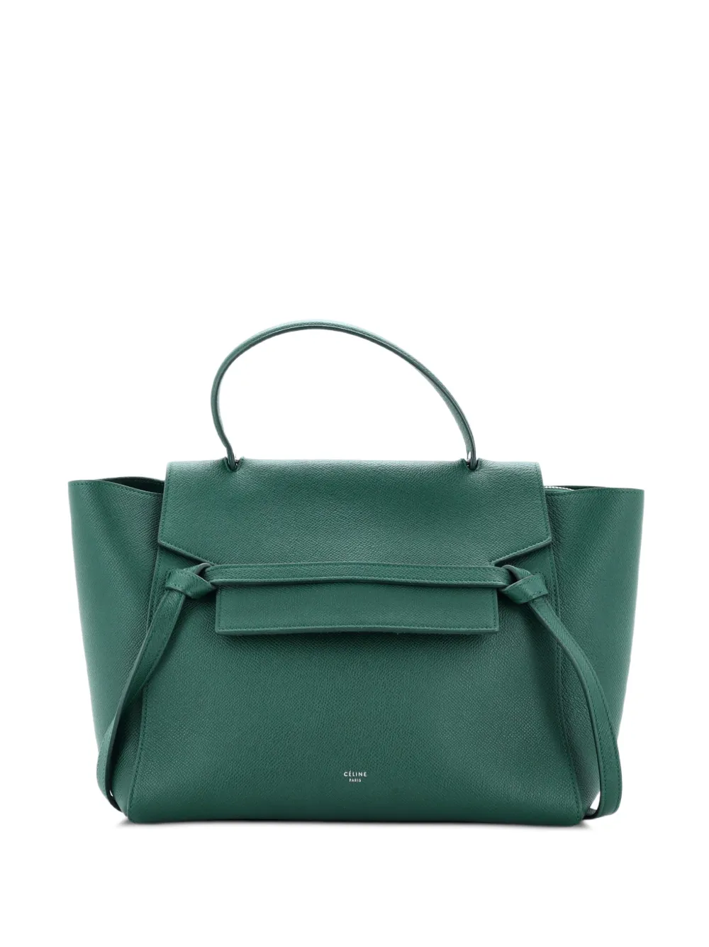 Celine Pre-Owned Belt Bag Textured Leather Mini shoulder bag - Verde