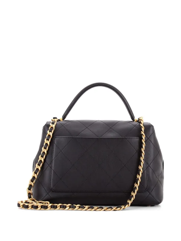 chanel トップハンドル フラップバッグ CHANEL Pre-Owned ココマーク