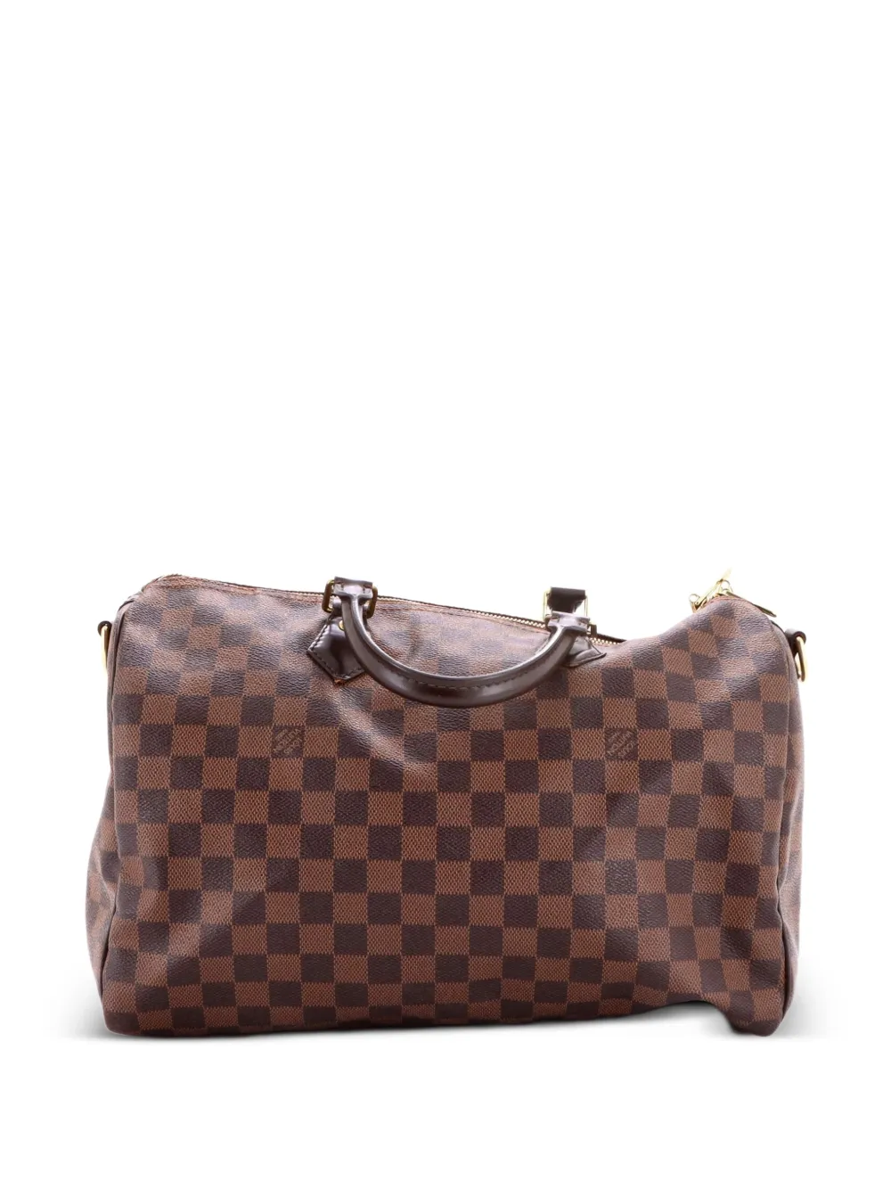 Louis Vuitton Pre-Owned Speedy Bandouliere Bag Damier 35 satchel - Brown