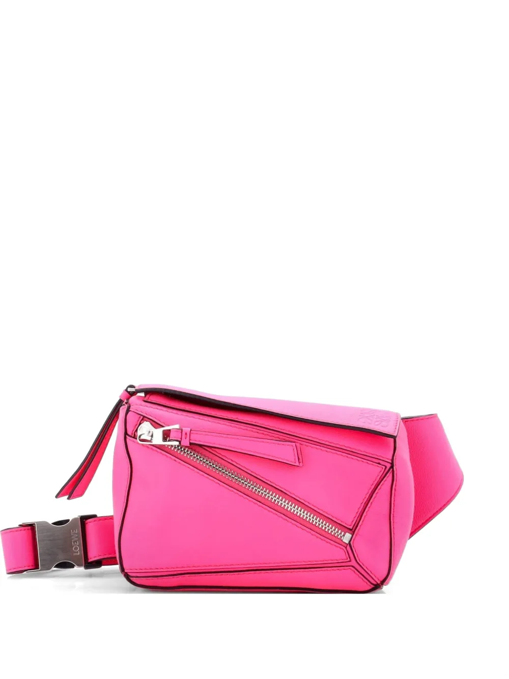 Loewe Pre-Owned Puzzle Bumbag Leather Mini belt bag - Rosa