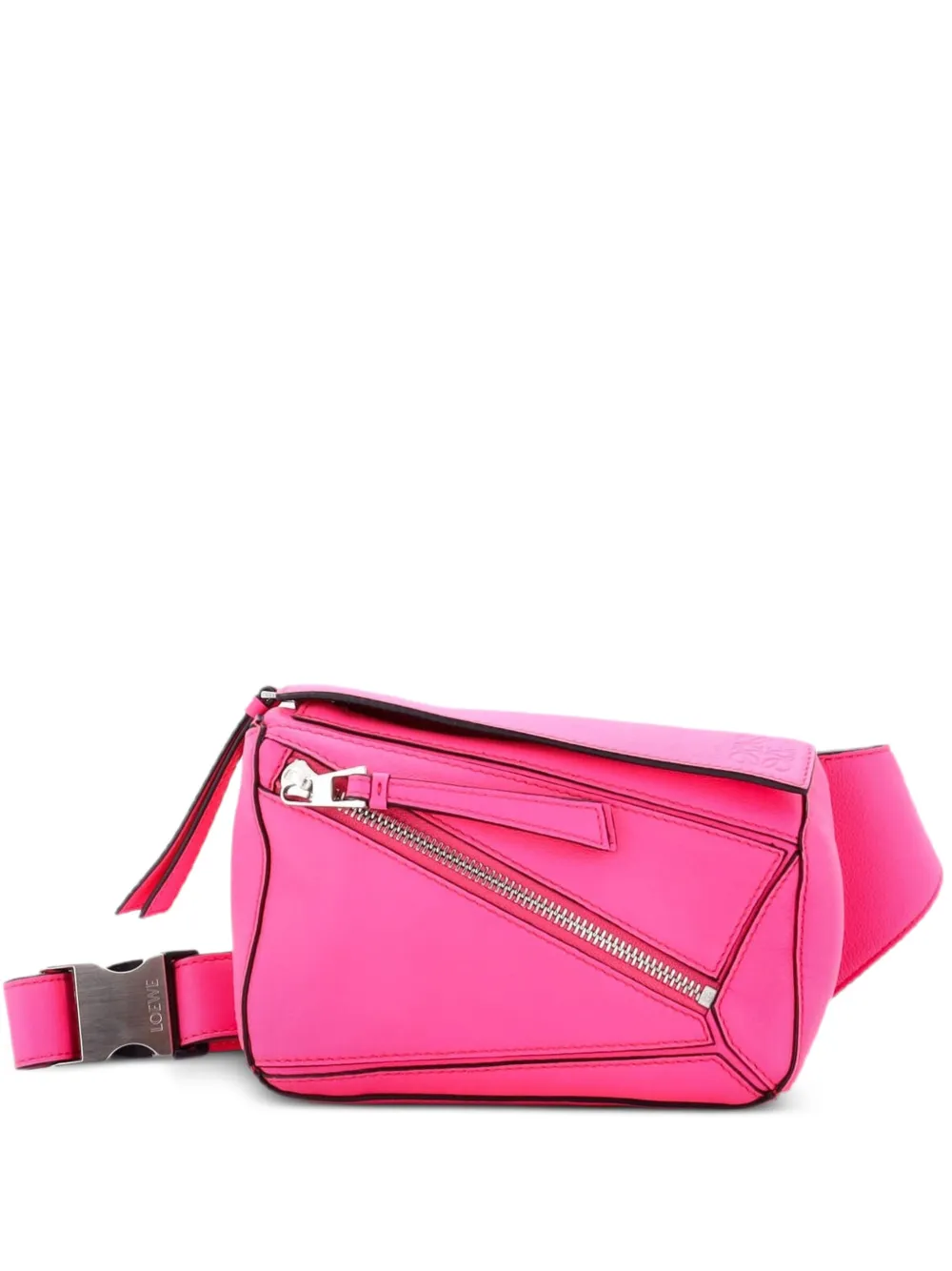 Loewe Pre-Owned Puzzle Bumbag Leather Mini belt bag - Rosa
