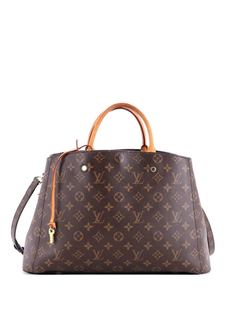 Louis Vuitton Pre-Owned Montaigne Handbag Monogram Canvas GM tote bag - Marrone