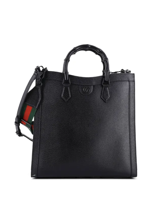 Gucci Pre-Owned ダイアナ NM バンブー ハンドル レザー ラージ