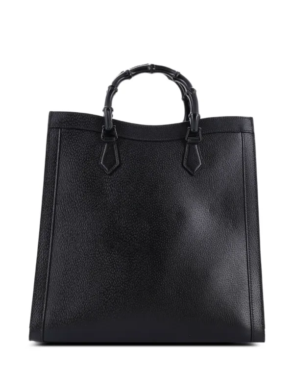 Gucci Pre-Owned ダイアナ NM バンブー ハンドル レザー ラージ 