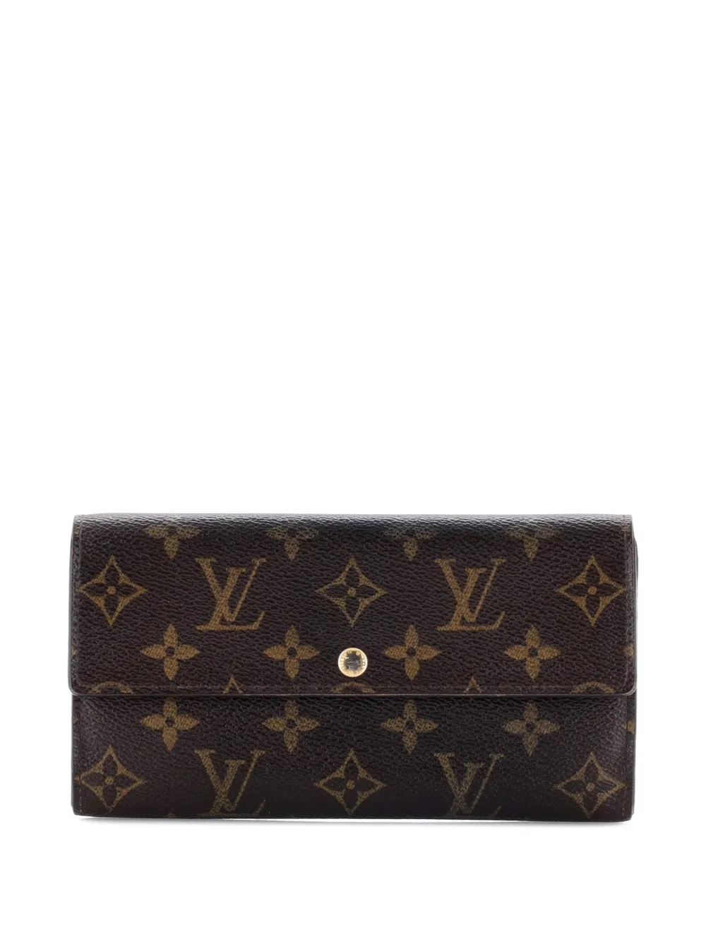 Louis Vuitton Pre-Owned Sarah Wallet Monogram Canvas small wallets - Marrone
