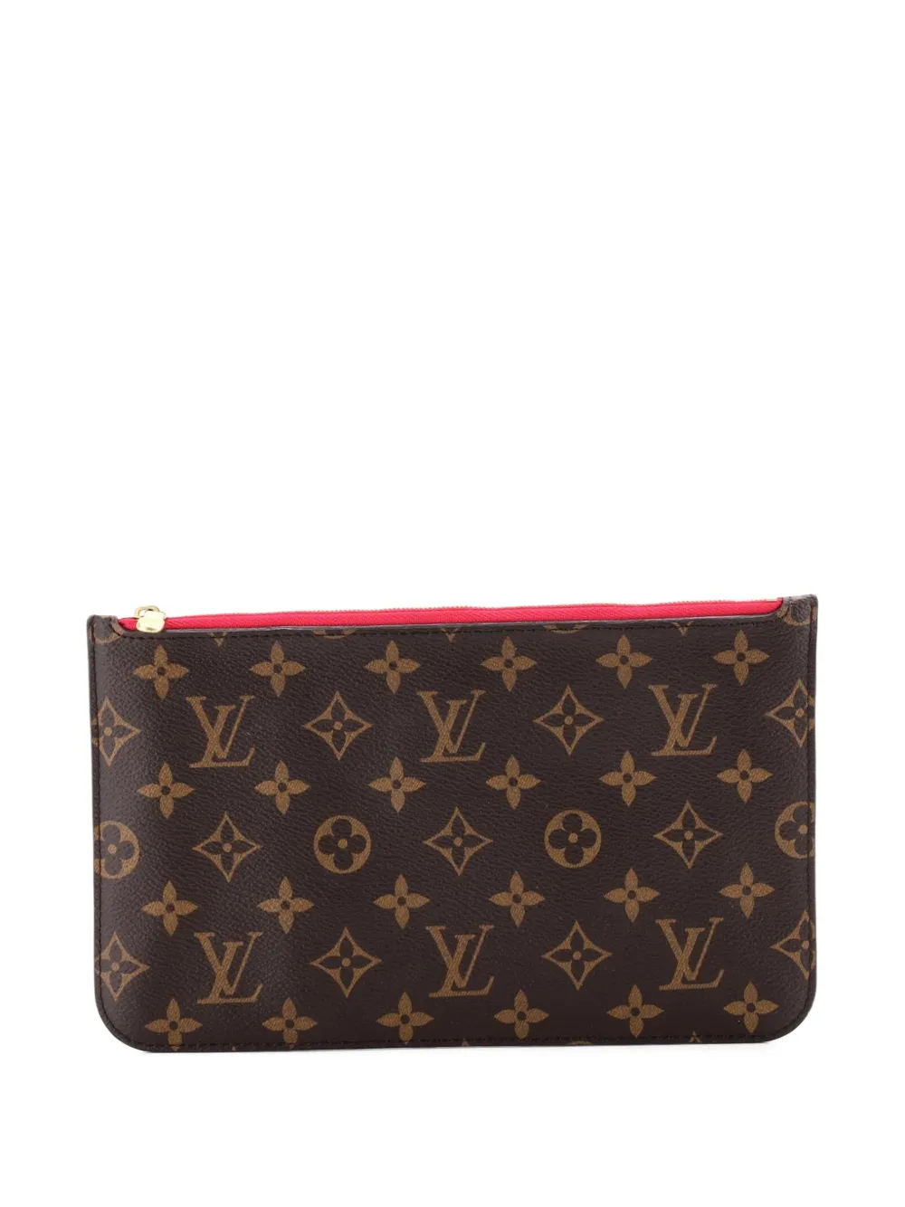 Louis Vuitton Pre-Owned Neverfull Pochette Damier Large pouch - Braun