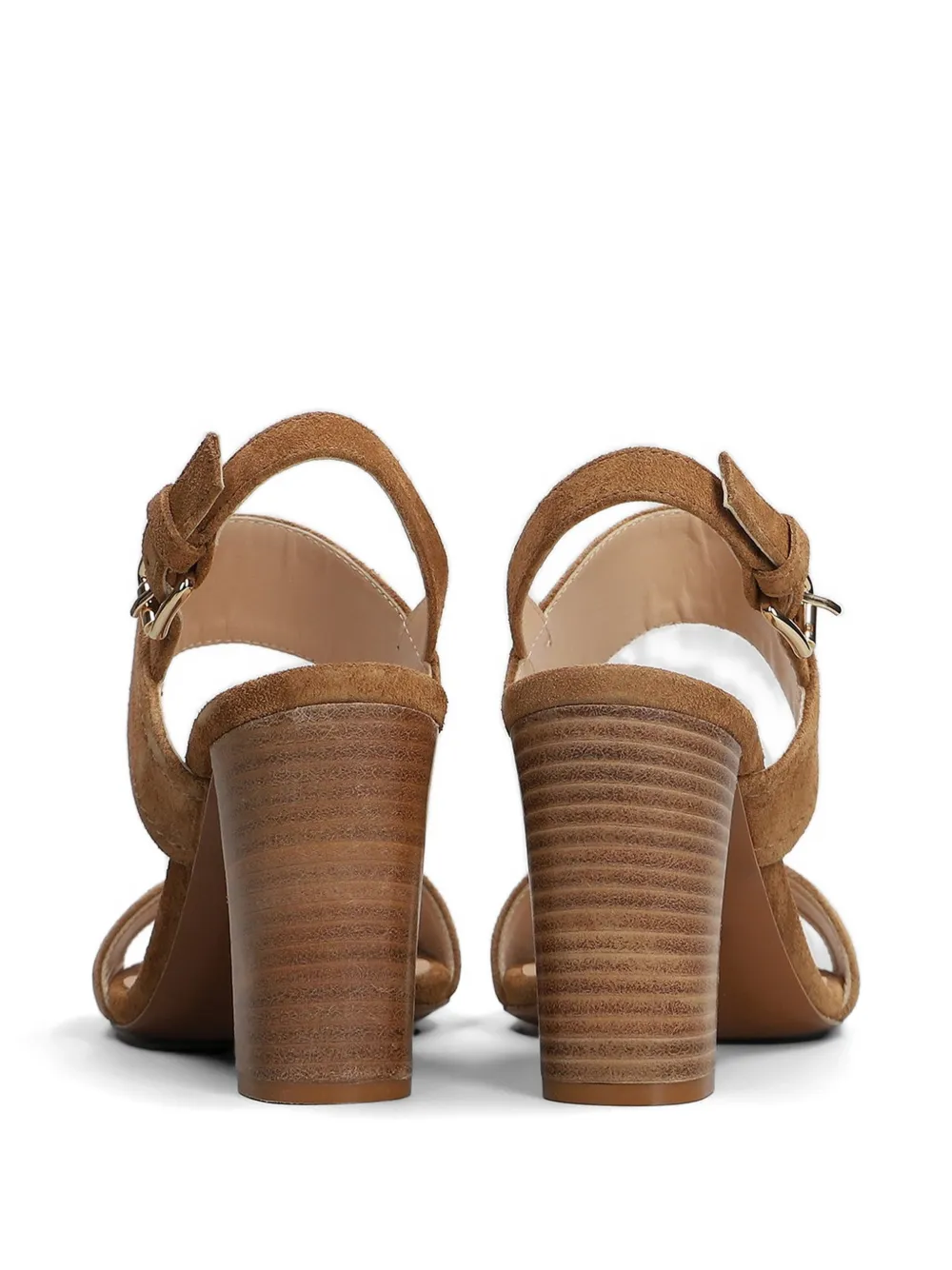 Roberto Festa buckle-fastening suede sandals Beige