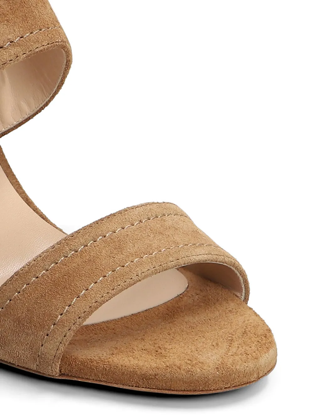 Roberto Festa buckle-fastening suede sandals Beige