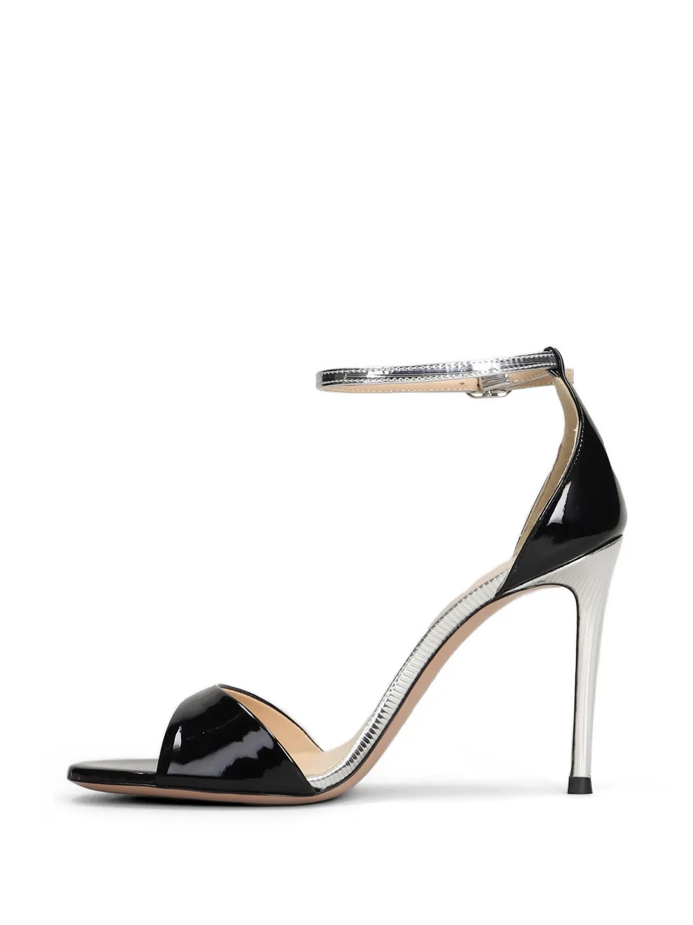 Roberto Festa patent-leather Vitis sandals Zwart