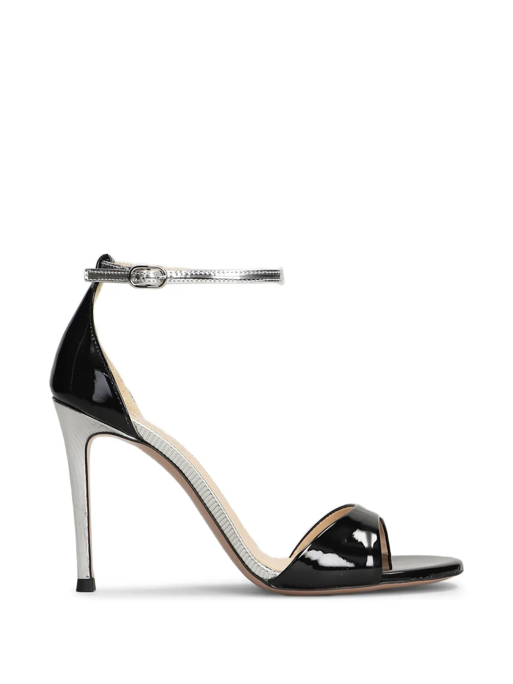 Roberto Festa patent-leather Vitis sandals Zwart