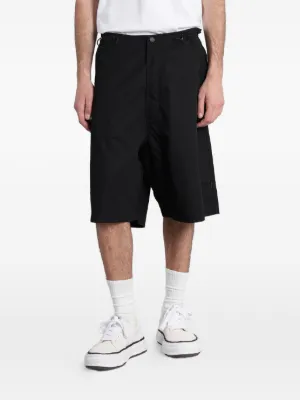 Dime Tech Denim Shorts | Black | FARFETCH ZA