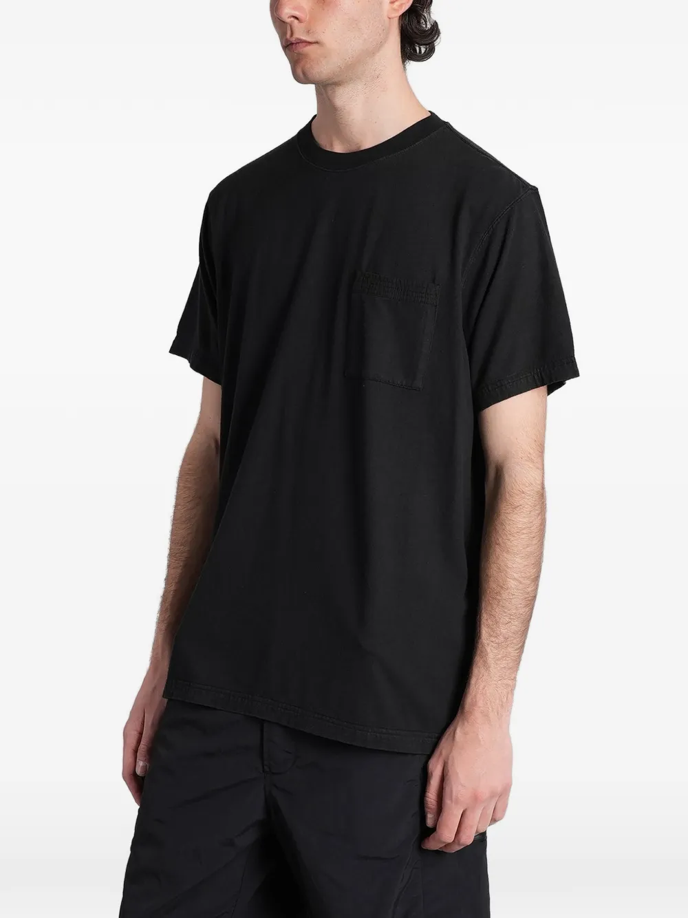 Maharishi T-shirt met borstzak Zwart