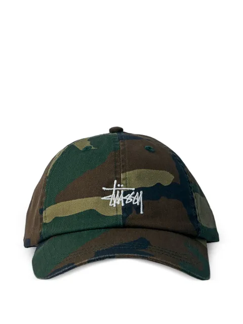 Stüssy logo-embroidered baseball cap