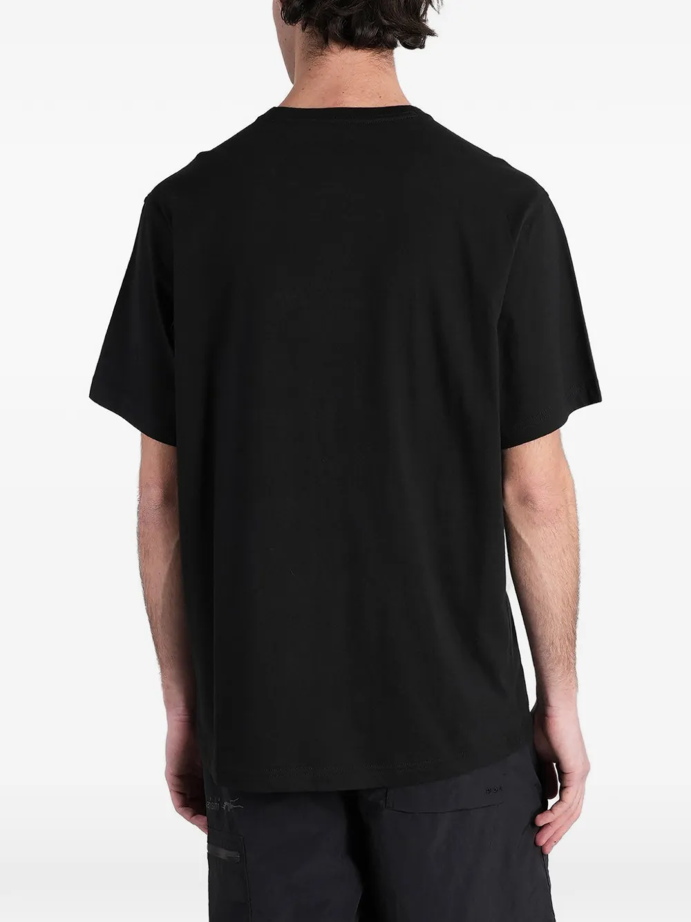 Maharishi T-shirt met geborduurd logo Zwart