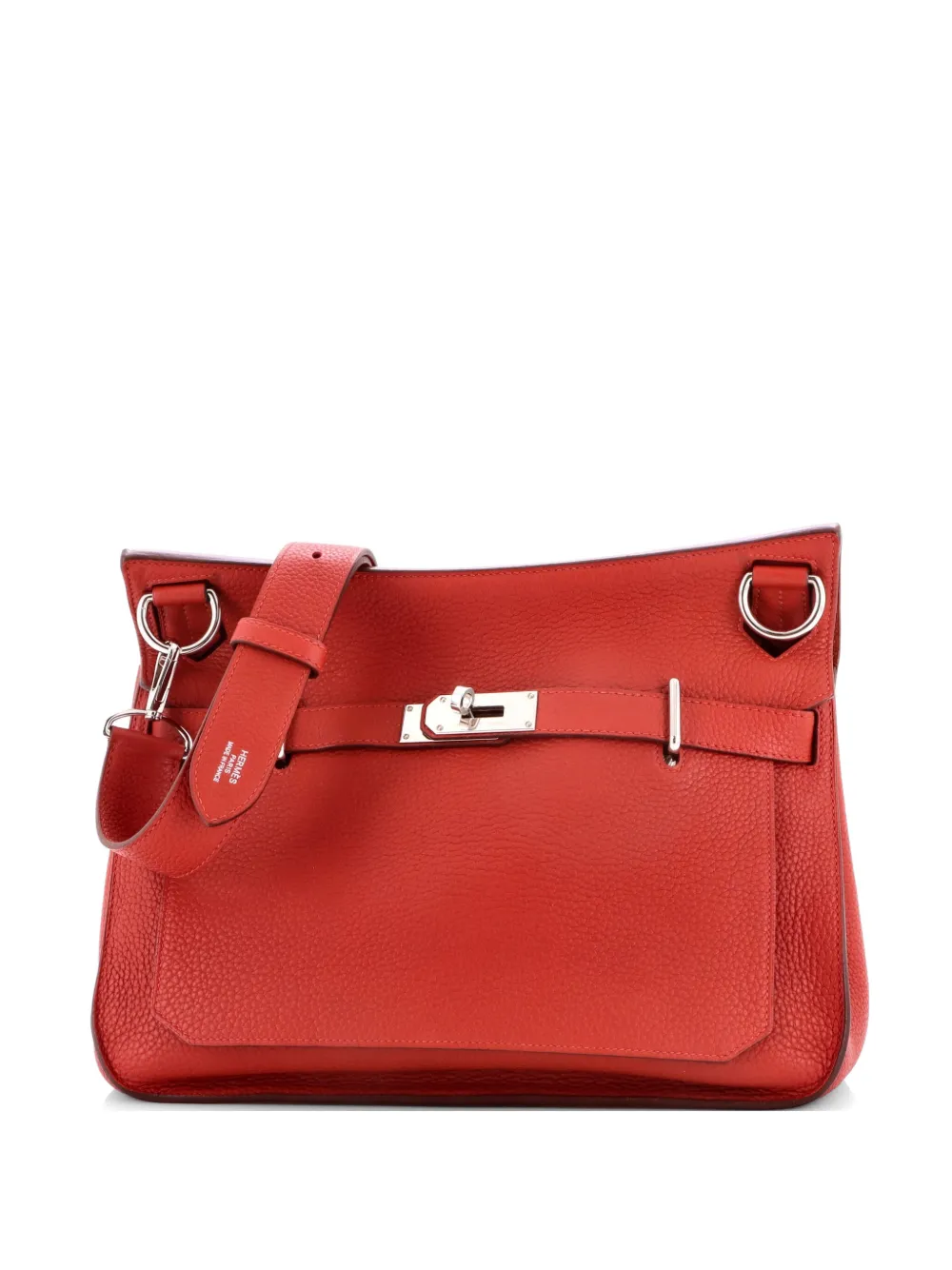 Hermès Pre-Owned Jypsiere Bag Clemence 34 crossbody bag - Marrone